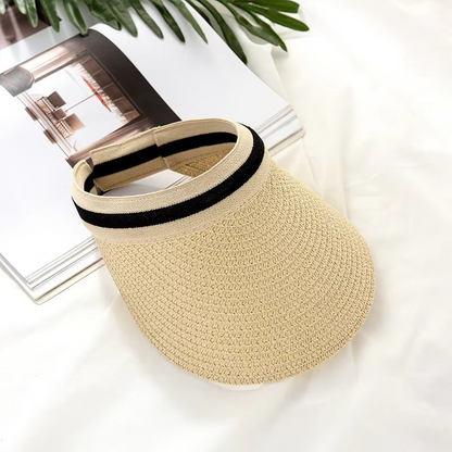 Adjustable Foldable Sun Hat with Wide Brim for UV Protection – Ideal for Beach, Golf, and Outdoor Activities
