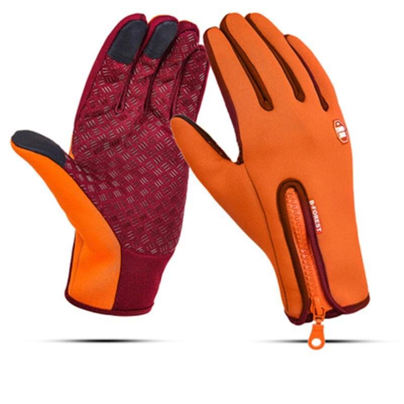 Touchscreen Winter Gloves Waterproof Windproof Thermal Insulated for Outdoor Cycling Hiking Running Cold Weather Activities Men Women