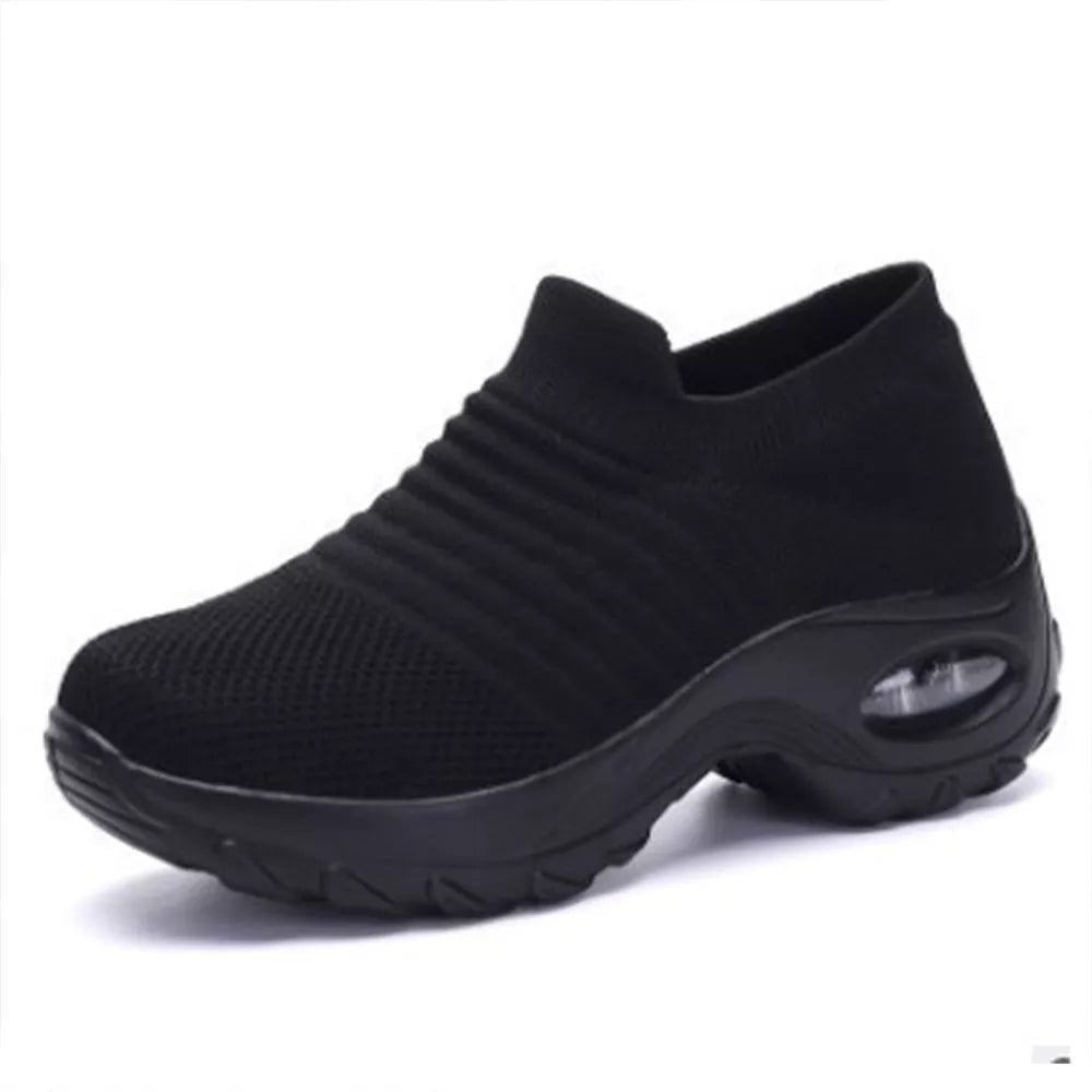 Women's Air-Cushion Orthopedic Sneakers for All-Day Comfort & Support – Shock Absorbing Athletic Walking Shoes with Enhanced Stability