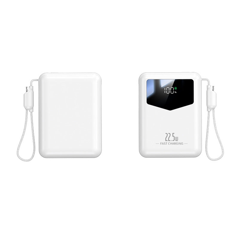 High-Performance | Portable Charger with Fast Charging & Digital Display | Efficient Power Bank for On-the-Go Use