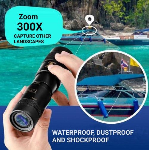 High-Power Monocular Telescope with Night Vision & Autofocus | Ideal Monocular for Bird Watching