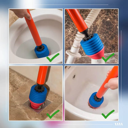 FLUSHFORCE – High-Pressure Toilet Unblocker