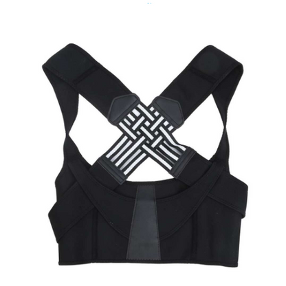 Adjustable Upper Back Support Brace for Shoulder Alignment and Spinal Relief – Unisex Posture Aid