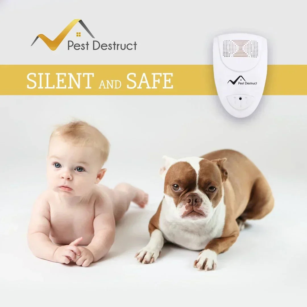 HomeGuard | Ultrasonic Bed Bug Repeller with Safe Technology | Effective Pest Control for Peaceful Sleep