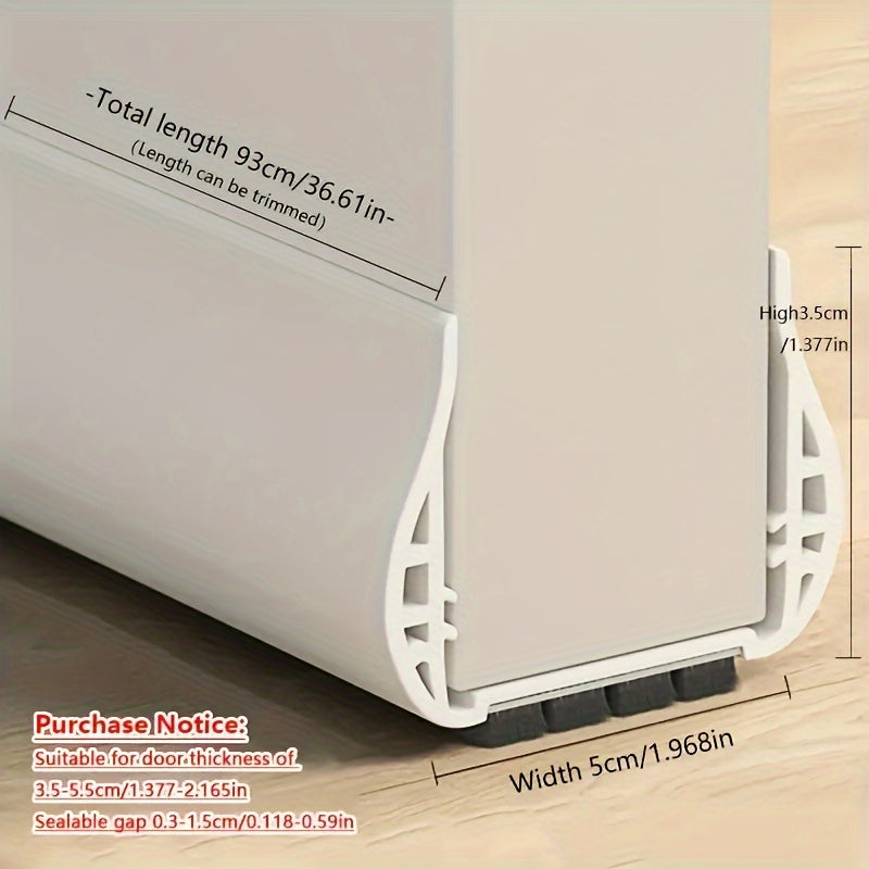 Ortekor Home Comfort | Door Draft Blocker with Flexible Fit | Energy Saving Solution for Insulation