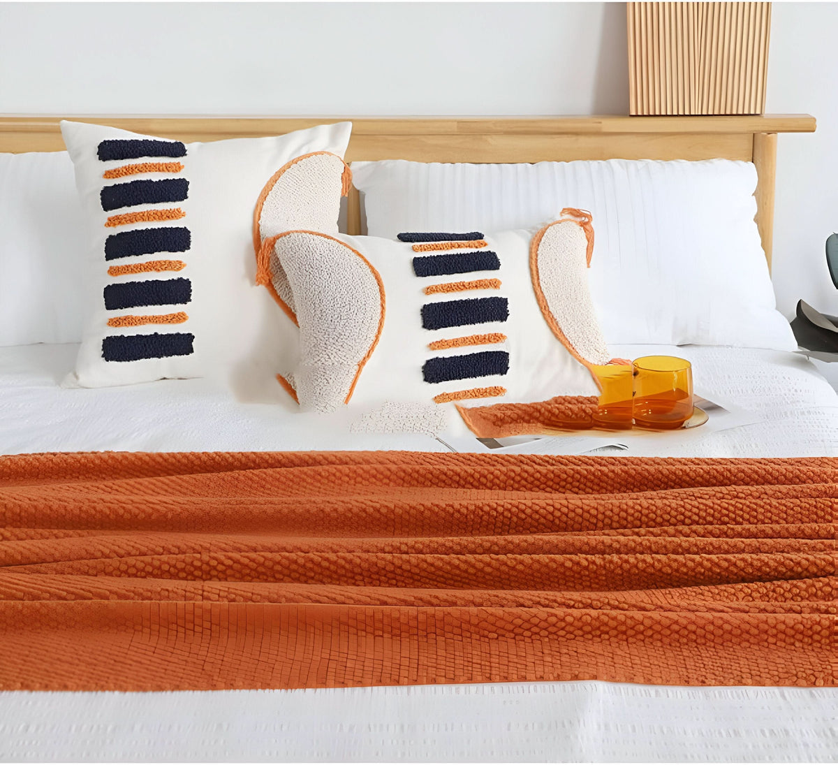 KnitCove | Stylish Knit Fleece Blanket with Plush Interior | Cozy Comfort for All Seasons