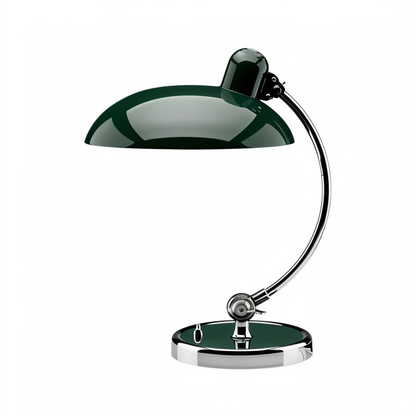 Adjustable Iron Dome Desk Lamp with Swivel Arm Classic Retro Office Task Light for Reading Workstation Nightstand Study Room 16.7 in Tall