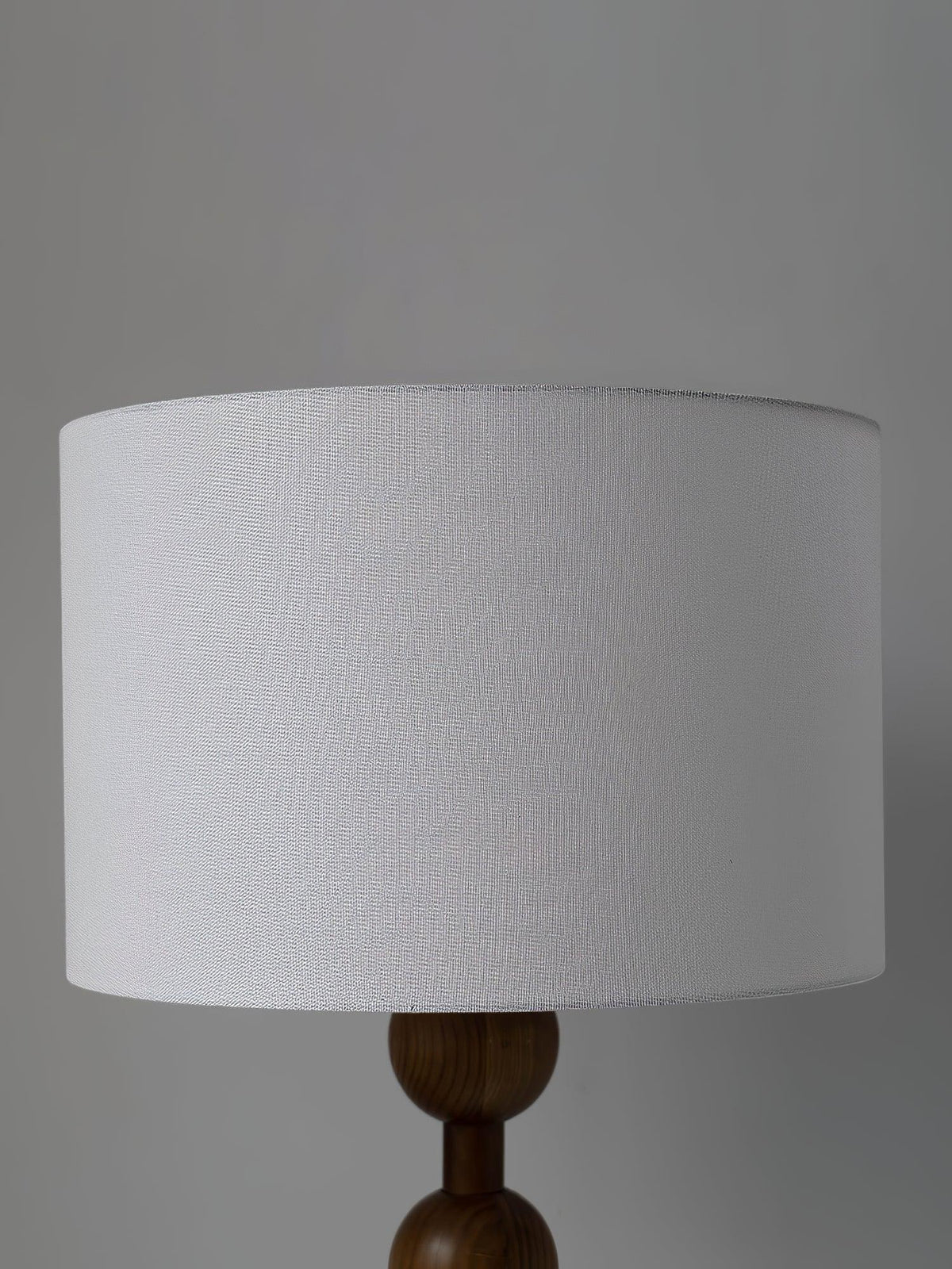 Tall Standing Lamp with White Shade 63 Inches Natural Wood Base Dimmable Accent Light for Bedroom Living Room Corner Reading Nook Modern Dec