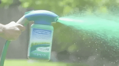 Spray-On Grass Seed with Hose Attachment for Bare Spots Repair | Fast-Growing Formula for High-Traffic Zones | Pet-Safe Lawn Coverage