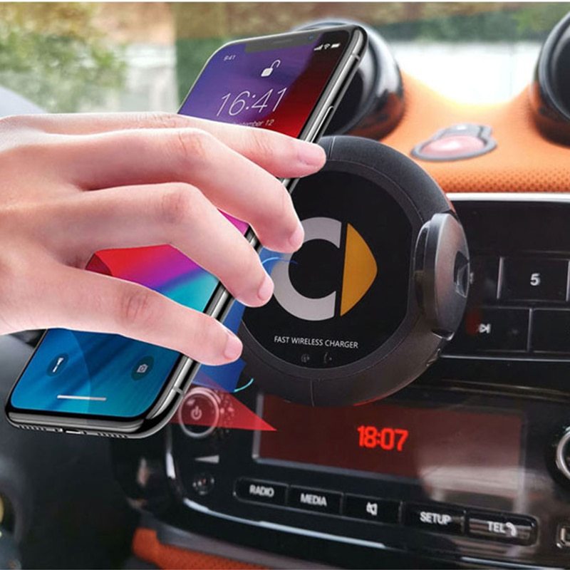 IG Pro | Wireless Car Charger with Fast Charging & Universal Compatibility | Effortless Charging for Convenient Driving
