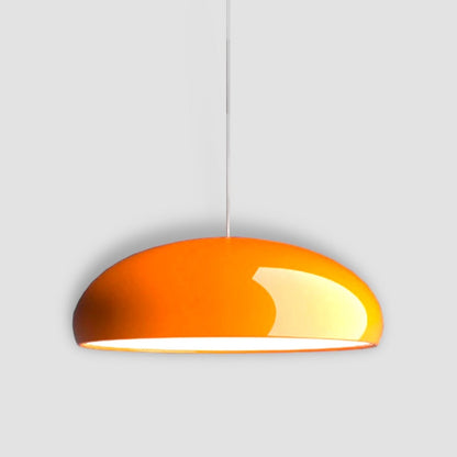 Adjustable Height Metal LED Ceiling Fixture for Dining Room & Kitchen Island | Modern Sculptural Overhead Lighting for Table & Counter | Ind