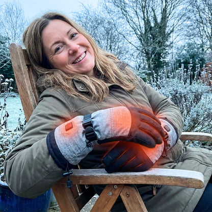 Warm Touch Insulated Gloves with Adjustable Heat Settings