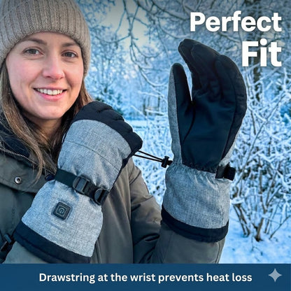 Warm Touch Insulated Gloves with Adjustable Heat Settings