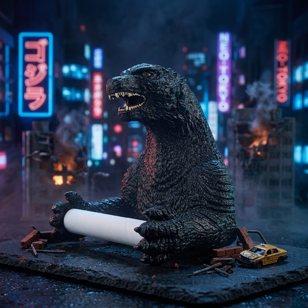 Rollzilla™ - Monster Toilet Paper Holder