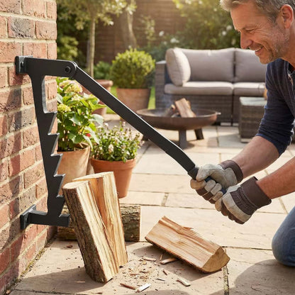 Heavy Duty Log Splitter Wall Mounted