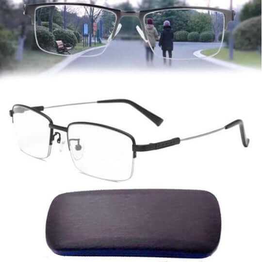 Smart Adaptive Reading Glasses, UV Protection & Blue Blocker