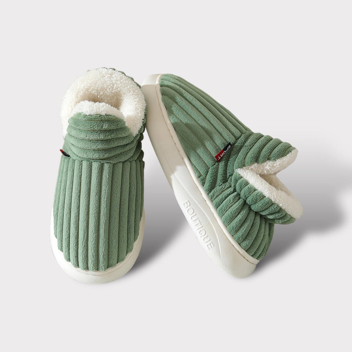 Cushioned Indoor House Slippers with Anti-Slip Sole – Breathable Cotton Lining for All-Day Comfort – Unisex Winter Footwear for Men & Women