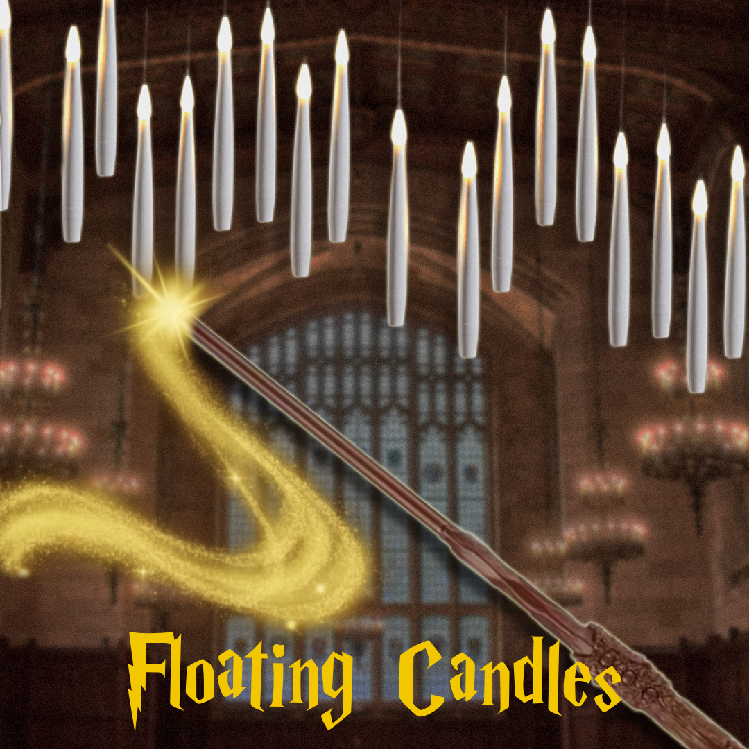 Wizard’s Flame™ - Floating Candles with Magic Wand