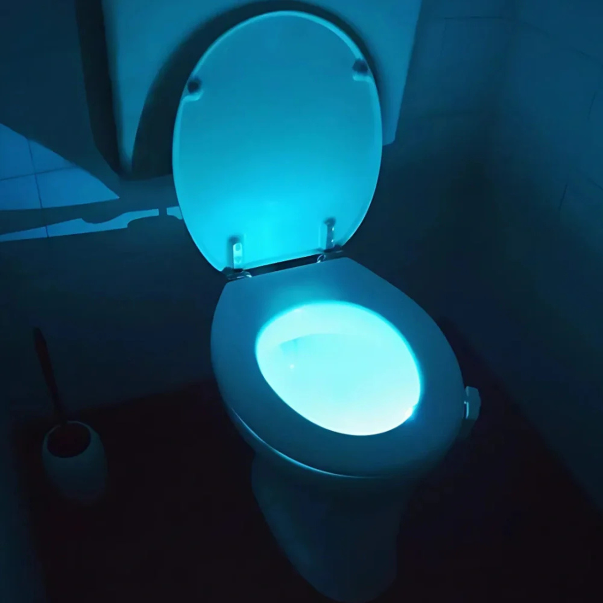 IllumiGlow | Motion-Sensor LED Night Light for Bathroom with Color Options | Gentle Guidance for Nighttime Visits