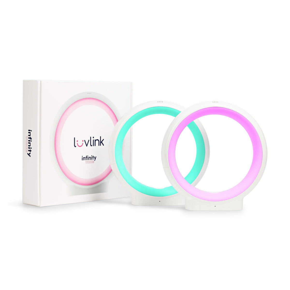Infinity Lamp | Unique Connection Lamp with Sound Messaging Feature | Thoughtful Gift for Long-Distance Relationships