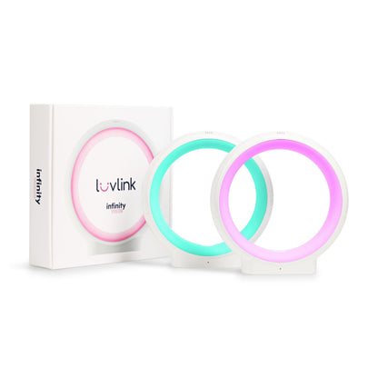 Infinity Lamp | Unique Connection Lamp with Sound Messaging Feature | Thoughtful Gift for Long-Distance Relationships