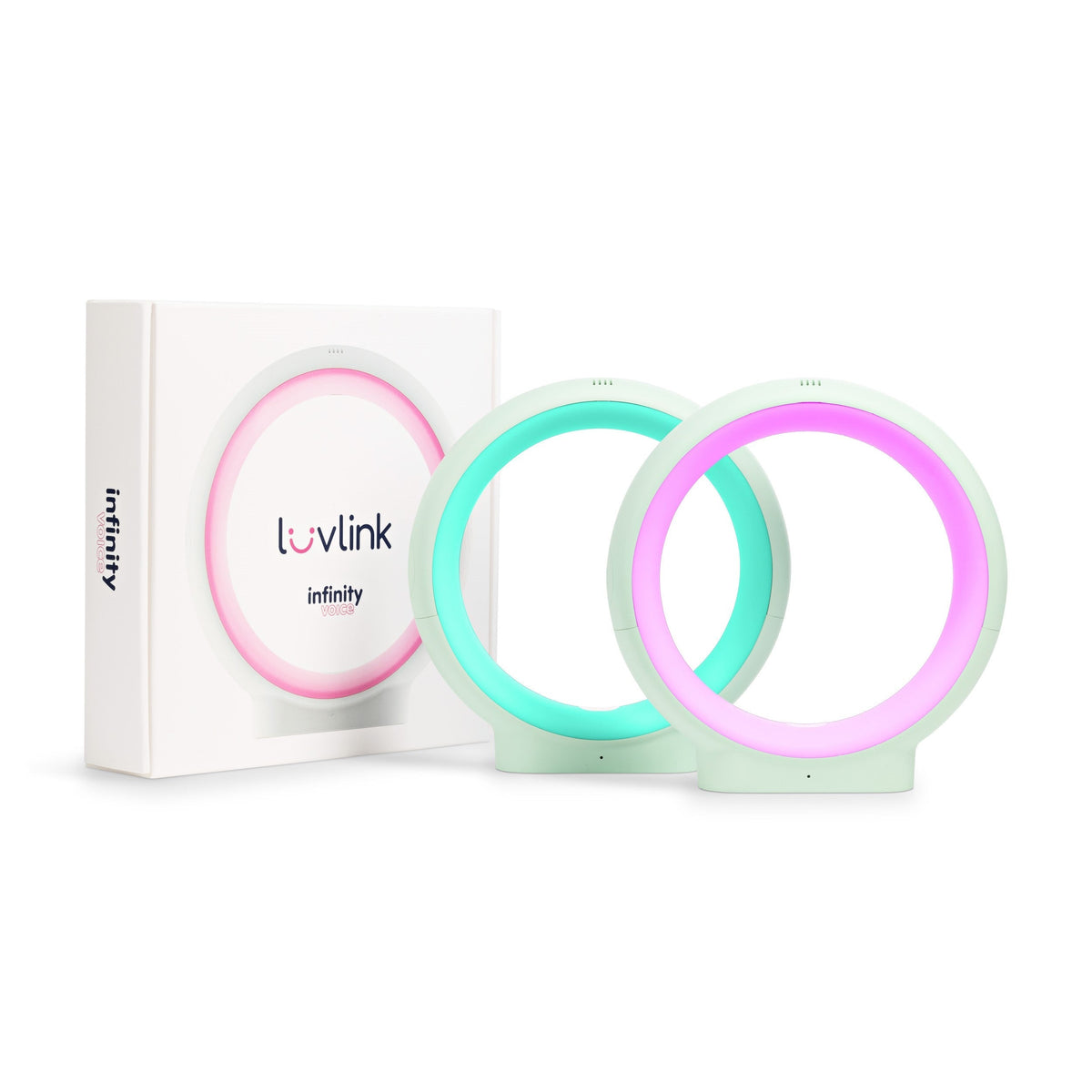 Infinity Lamp | Unique Connection Lamp with Sound Messaging Feature | Thoughtful Gift for Long-Distance Relationships