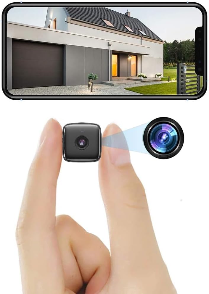 Indoor WiFi Security Camera 1080P HD Motion Detection Night Vision Home Monitoring System Wireless Surveillance Cam for Bedroom Office Livin