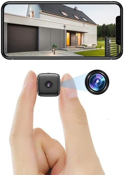 Indoor Security Camera with Night Vision & Motion Alerts | WiFi App-Enabled Wireless Home Monitor for Bedrooms, Nurseries & Living Spaces