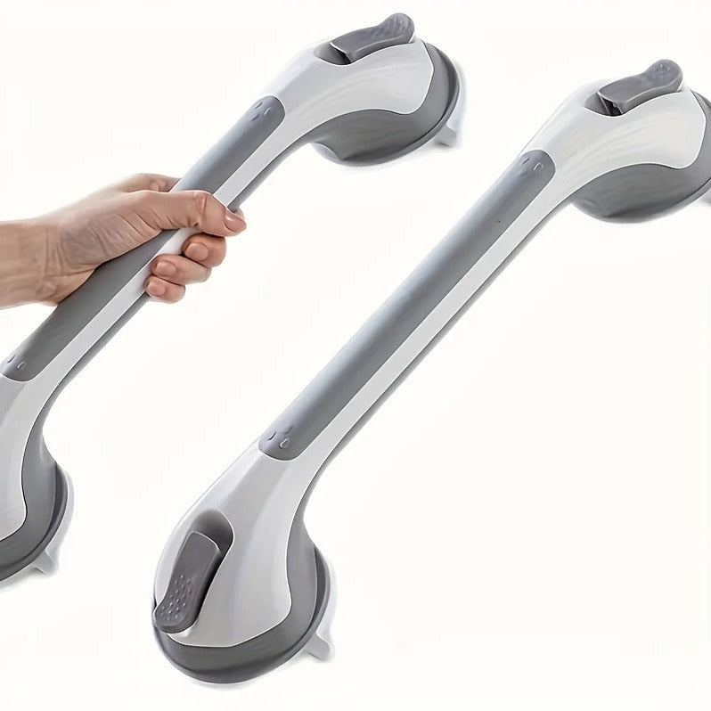 Innovative Bathroom Safety Grab Bar with Suction Cups for Enhanced Stability
