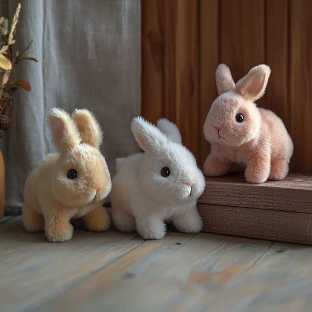 BUNNIBOP – Interactive Plush Bunny Toy Realistic Sound Kids