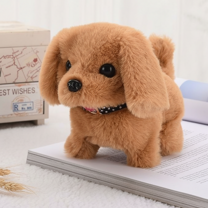 Interactive Plush Dog Toy | Realistic Movement & Sound for Engaging Play