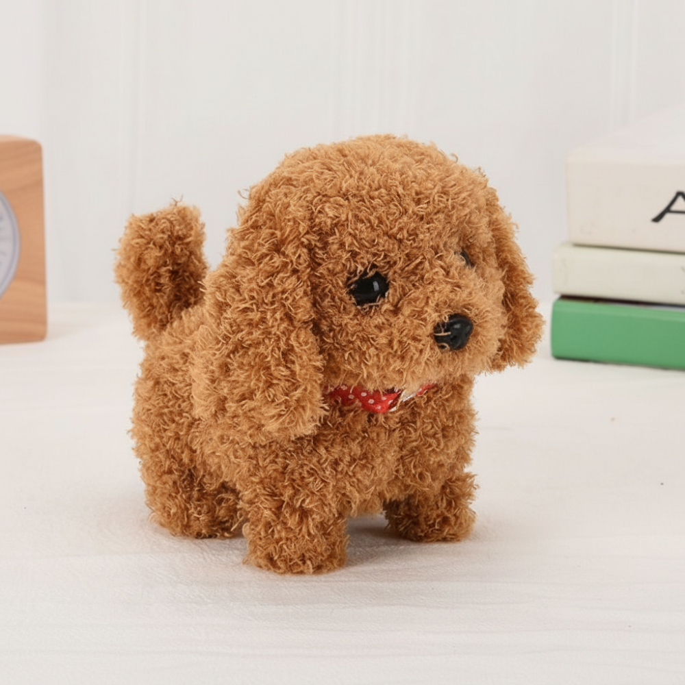 Interactive Plush Dog Toy | Realistic Movement & Sound for Engaging Play