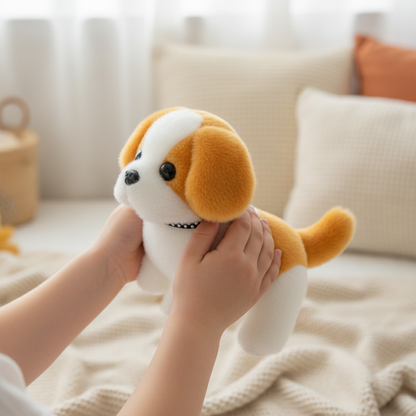 Interactive Robot Dog Toy with Walking & Barking Action for Engaging Play