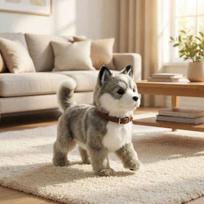 Robot Puppy | Interactive Walking & Barking Electronic Dog Toy with Soft Plush Design