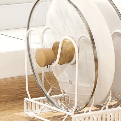 Ironclad Kitchen Rack - Adjustable Iron Utensil Holder