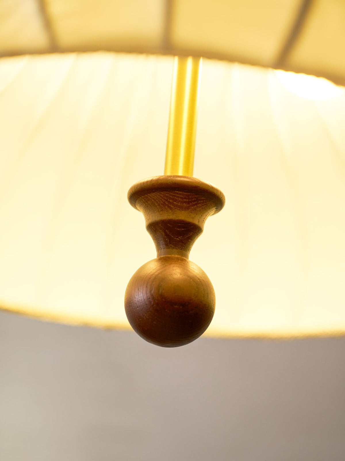 Adjustable Hanging Lamp with Layered Petal Shade Wood Metal Mixed Material 20 Inch Diameter for Dining Living Bedroom