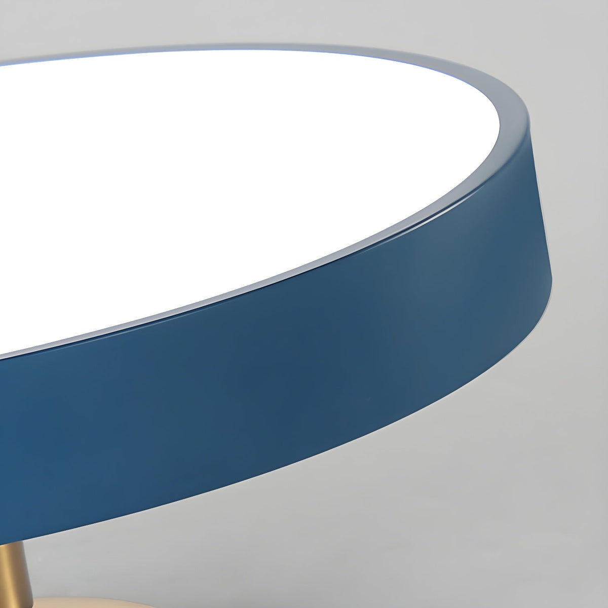 LED Ceiling Light Fixture 12 in Dimmable Round Low Profile for Bedroom Kitchen Office Home Modern Acrylic
