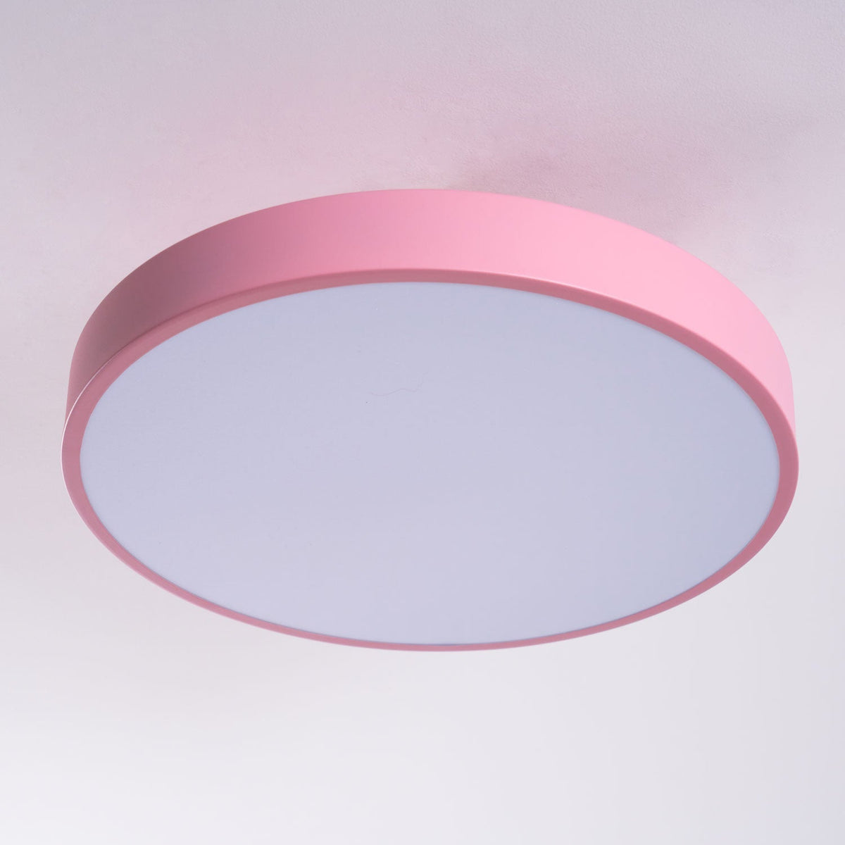 LED Ceiling Light Fixture 12 in Dimmable Round Low Profile for Bedroom Kitchen Office Home Modern Acrylic