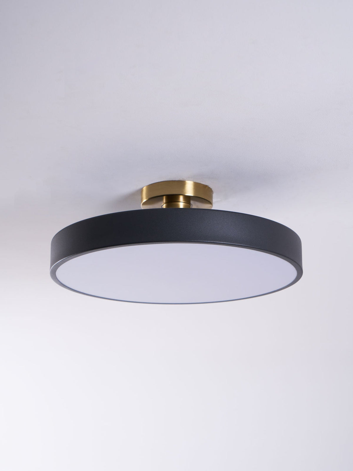 LED Ceiling Light Fixture 12 in Dimmable Round Low Profile for Bedroom Kitchen Office Home Modern Acrylic
