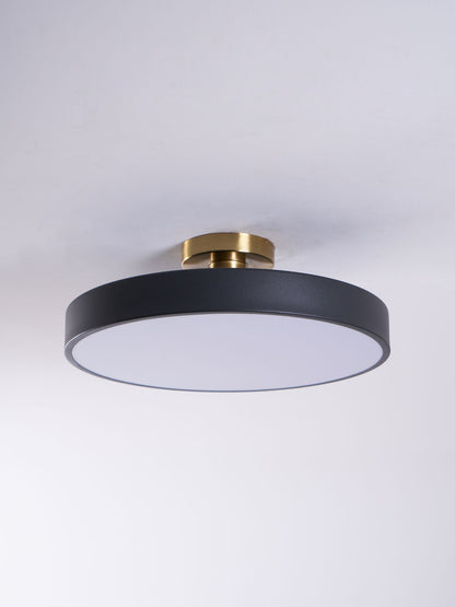 LED Ceiling Light Fixture 12 in Dimmable Round Low Profile for Bedroom Kitchen Office Home Modern Acrylic