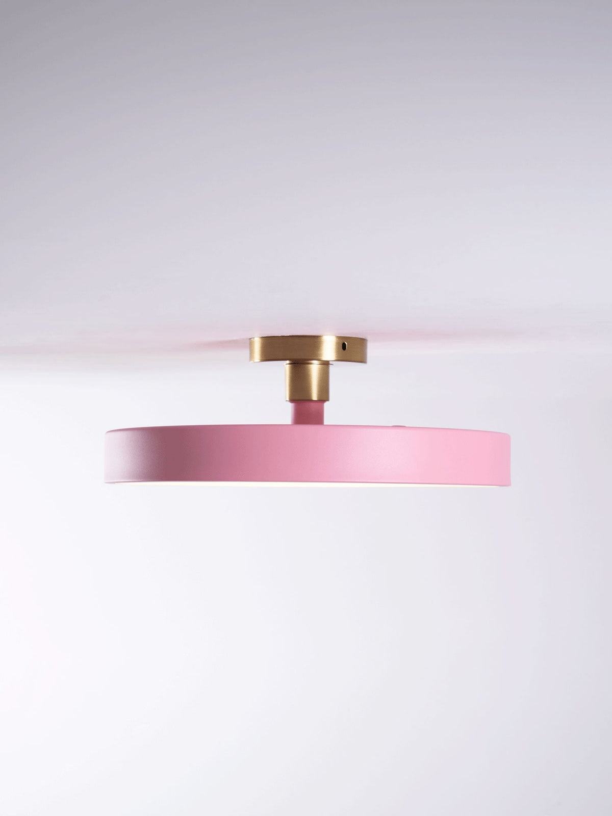 LED Ceiling Light Fixture 12 in Dimmable Round Low Profile for Bedroom Kitchen Office Home Modern Acrylic