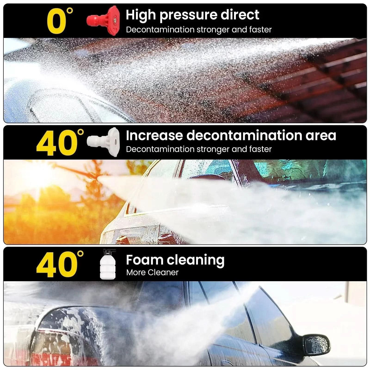 FORCEFLOW – Wireless Pressure Cleaner Powerful Outdoor Use