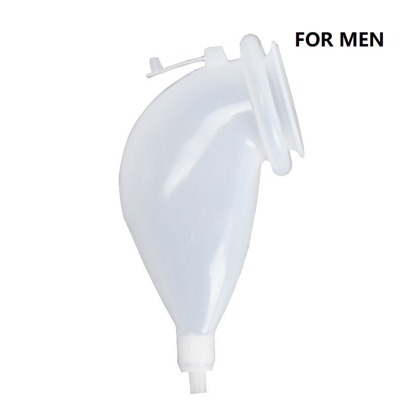 Ortekor | Portable Urinal System with Comfortable Padded Rim | Ideal for Mobility Assistance