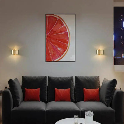 Contemporary Metal Shade Wall Sconce with Adjustable Arm for Bedroom Living Room Office Hallway Lighting