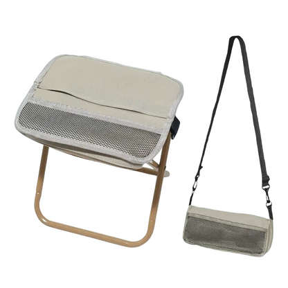Portable Folding Camp Chair Ultralight Compact Outdoor Seat for Camping Hiking Festivals Beach Fishing Backpacking Yard Picnics