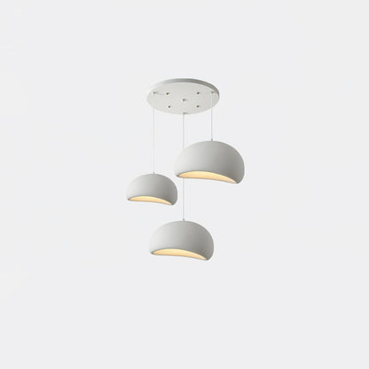 Cloud Pendant Lamp Dimmable LED Overhead Fixture Dining Room Bedroom Living Room Nursery Den Soft Glow Suspended Lighting E26 Bulb Base 12-4