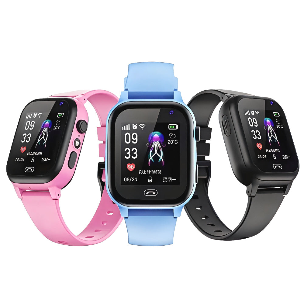 Kids Smartwatch | 4G GPS Tracker with Waterproof Design & Camera | Stay Safe & Connected