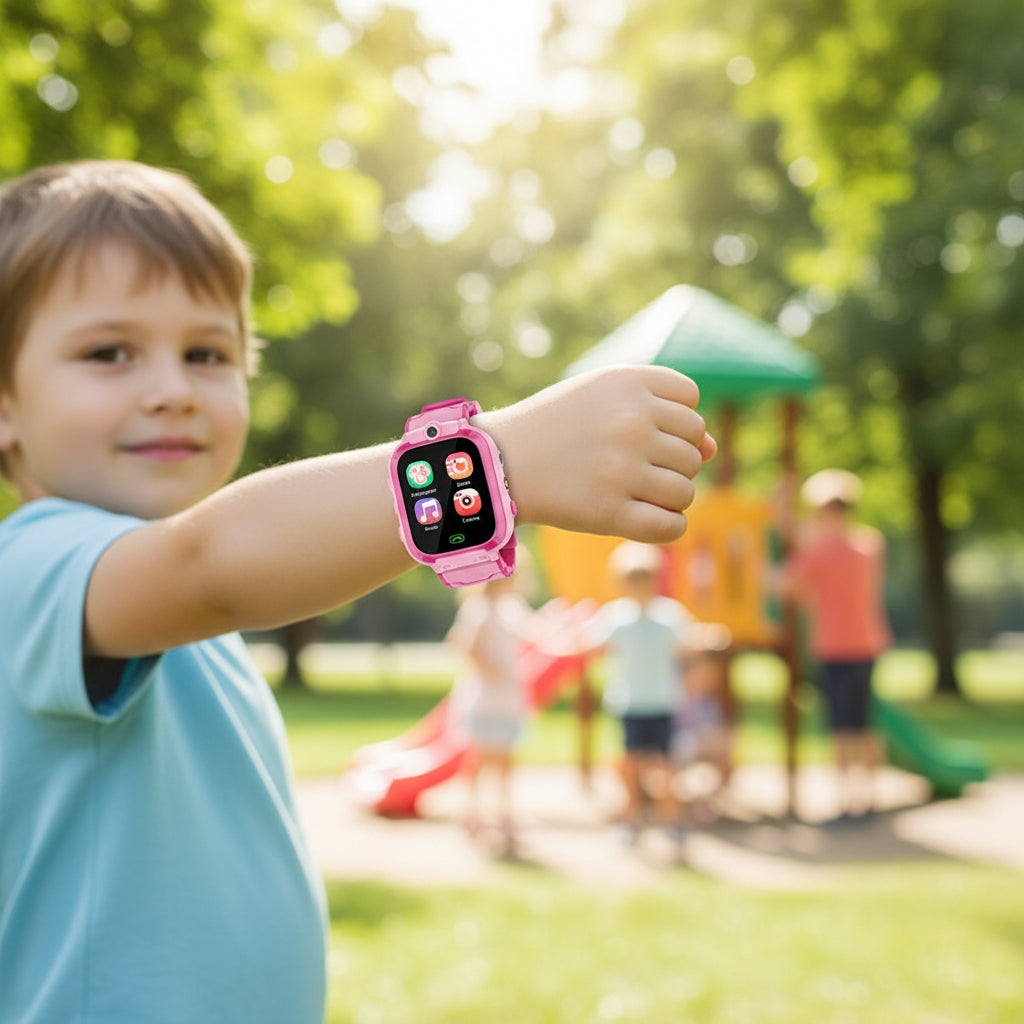 Kids Smartwatch | Interactive Pedometer Watch with Games & Music Player | Fun Learning Tool for Active Children