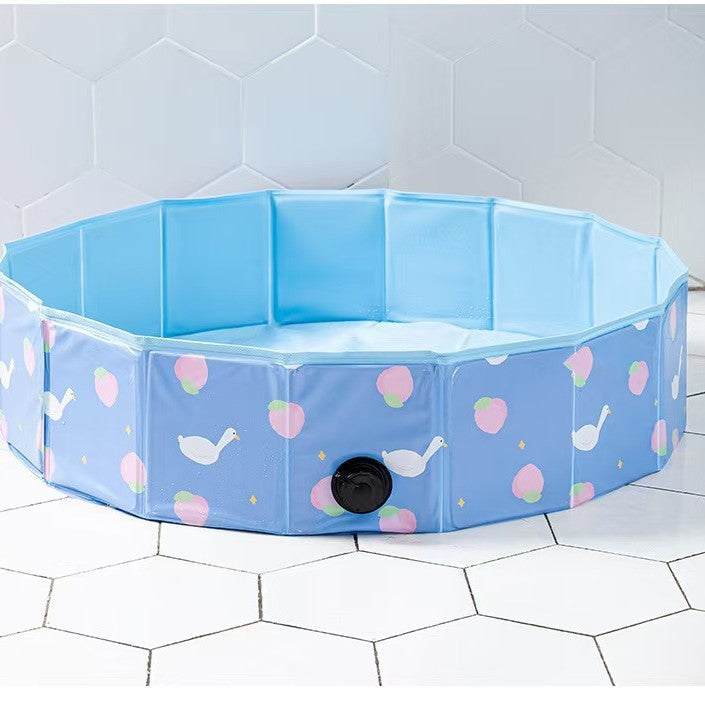 Ortekor Kids' Inflatable Pool | Durable Splash Design with Safe Edge | Perfect Summer Fun for Children