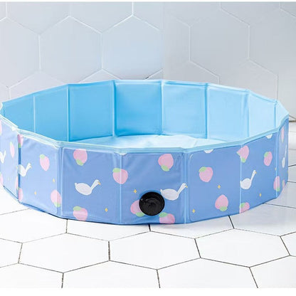 Ortekor Kids' Inflatable Pool | Durable Splash Design with Safe Edge | Perfect Summer Fun for Children